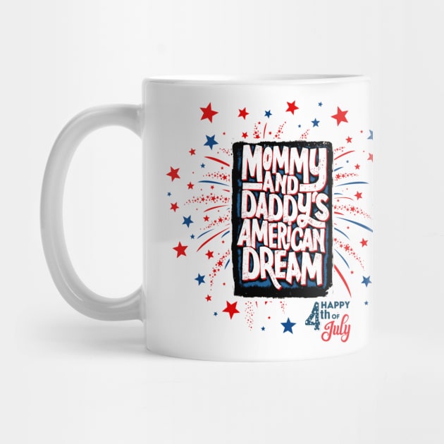 Happy 4th of July Kids by WalkingMombieDesign